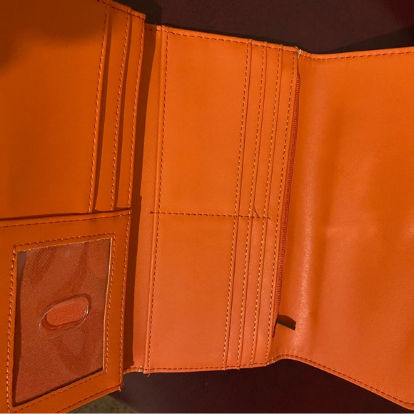 Universal Thread Orange Wallet - Picture 3 of 6